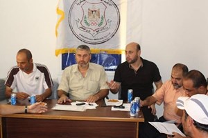 الاتحاد الرياضي يعقد اجتماعاً تحضيرياً لبطولة فلسطين للسباحة