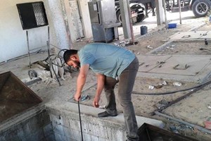 جولة تفتيشية لمباحث التموين على محطات البترول بالوسطى