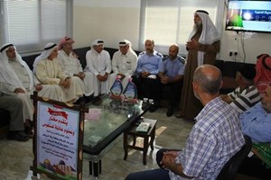 صلح عشائري بين عائلتي فسفوس و البيوك بخانيونس 