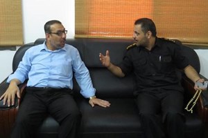 المراقب العام يستقبل مدير عام العمليات المركزية