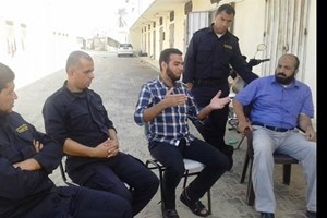 توجيه خان يونس ينظم جولة نهارية على الأجهزة الأمنية