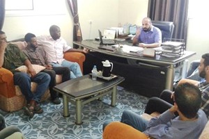 توجيه خان يونس يلقي محاضرتين للشرطة والمباحث