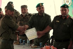 الأمن الوطني يخرِّج دورة صف الضباط الثامنة "فوج القدس"