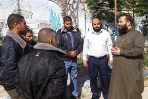 توجيه خانيونس ينظم جولة نهارية ويلقي سلسلة دروس إيمانية للأجهزة الأمنية