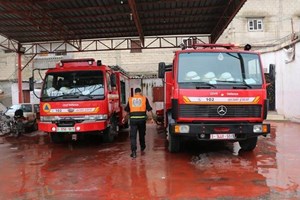 الدفاع المدني: 120 مهمة خلال المنخفض الجوي منذ مساء السبت