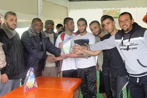 توجيه الوسطى يختتم بطولة "انتفاضة القدس" الكروية