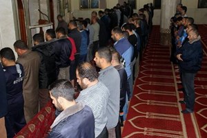 توجيه الشمال ينظم كتيبة إيمانية لشرطة معسكر جباليا والمرور