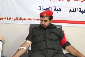 قوات الأمن العام تنظم حملة للتبرع بالدم