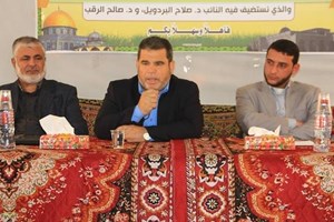  التوجيه السياسي ينظم لقاء سياسياً للأجهزة الأمنية بخانيونس