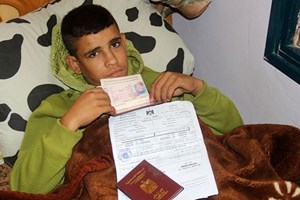  الفتى "عُــدي".. برُبع كلية يناشد أصحاب الضمائر الحية