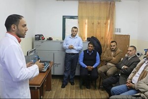 التنظيم والإدارة تتفقد المعمل الجنائي التابع للأدلة الجنائية