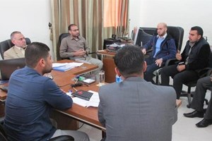 العميد أبو سلطان يختتم معايشته مع إدارات ووحدات الهيئة