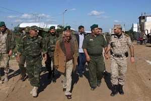 قيادة القوات تتفقد الحدود المصرية الفلسطينية برفح 