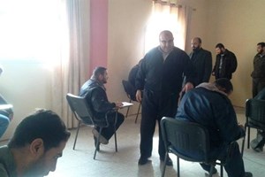 توجيه خانيونس يعقد امتحاناً للمشاركين في دورة "التربية الأمنية"