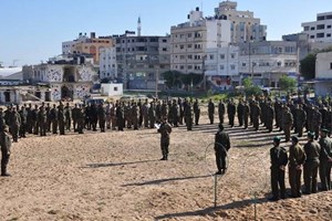 طابور عسكري للأمن الوطني بمشاركة الضباط والأفـراد