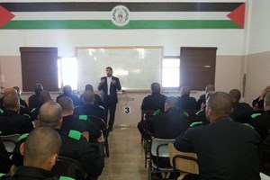 توجيه غزة يلقي سلسلة دروس للأجهزة الأمنية والطلاب
