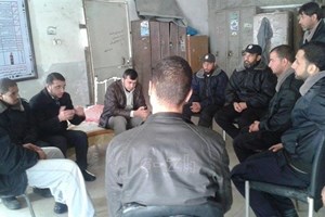 توجيه خانيونس يلقي سلسلة محاضرات للأجهزة الأمنية والنزلاء