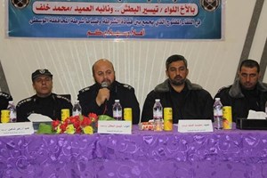 شرطة الوسطى تنظم لقاءً مفتوحاً لضباطها مع اللواء البطش