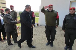 المراقب العام يتفقد عدداً من الأجهزة الأمنية بمحافظة رفح