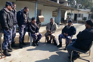 إلقاء سلسلة دروس للأجهزة الأمنية بغزة