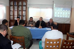 مستشفى بلسم العسكري ينظم يوماً طبياً لمسؤولي الأقسام