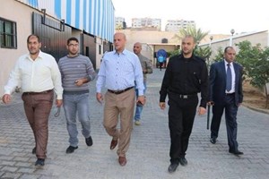 العميد طلال النجار يتفقد ورش الإمداد والتجهيز