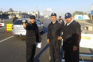 شرطة المرور تفعل عمل الرادار لضبط السرعة الزائدة 