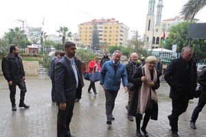 الأمن والحماية يُؤمن زيارة وفد برلماني نرويجي لغزة