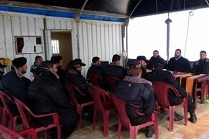 توجيه رفح ينظم محاضرة فكرية للشرطة البحرية