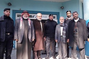 وفد من التشريعي يشيد بجهود مركز شرطة التفاح والدرج