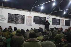 ليلة إيمانية للكتيبة الأولى والثانية بالأمن الوطني برفح