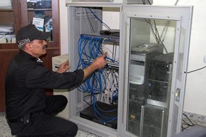 الدفاع المدني يتفحص شروط الأمان لمرافق الداخلية