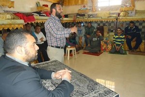 توجيه غزة يفتتح دورة في العقيدة لنزلاء مركز إصلاح الكتيبة