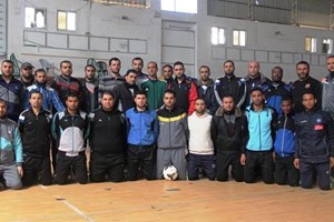 اتحاد الرياضة العسكرية يختتم دورتي تحكيم وتدريب "الفوتوسال"