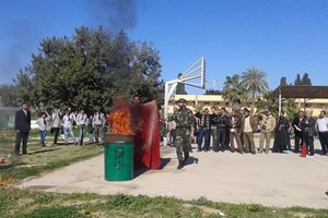 ورشة عمل للفتوة شرق خانيونس حول وسائل الأمن والسلامة