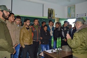 الفتوة تنظم معرضاً للأجسام المشبوهة ومخلفات الحروب بخانيونس