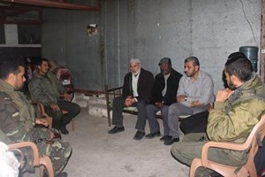 توجيه الوسطى ينظم جولة ليلية على قوات الأمن الوطني