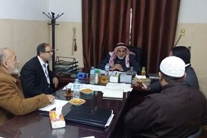 لجنة إصلاح رفح تزور مكتب النائبين الأسطل وأبو دقة