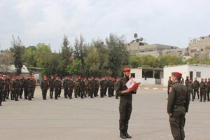 الشرطة العسكرية تُنظم طابور أركان بالشمال