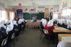 تنظيم سلسلة ملتقيات أمنية لنخب طلابية برفح