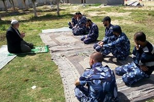 إلقاء سلسلة دروس للأجهزة الأمنية بالوسطى