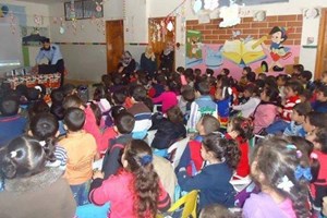 شرطة المرور تعقد ندوات "السلامة المرورية" لرياض الأطفال بالشمال