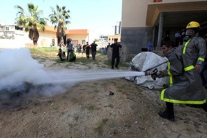 الداخلية تُجري مناورة تدريبية للتعامل مع حالات الطوارئ