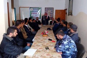 توجيه رفح يُلقي محاضرة للأجهزة الأمنية 