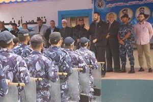 توجيه خانيونس ينظم جولة ميدانية على الأجهزة الأمنية