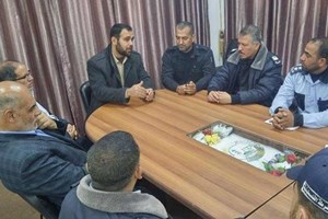  شرطة البلديات بخانيونس تلتقي نواب التشريعي وبلدية بني سهيلا