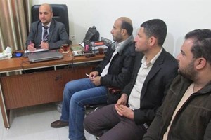 قيادة التنظيم والإدارة تشارك في يوم معايشة مع منتسبيها