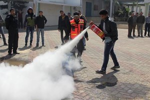 توجيه الوسطى يفتتح دورة إسعافات وينظم محاضرة كوارث وطوارئ