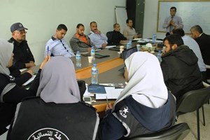 توجيه الوسطى يفتتح دورة "الضغوطات النفسية في العمل" للضباط