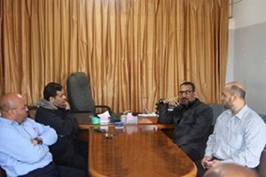 المراقب العام يتفقد مباني الدفاع المدني بغزة